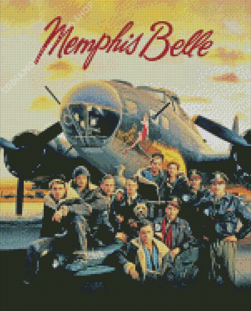 Memphis Belle B17 Bomber Diamond Paintings