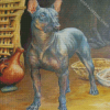 Mexico Xolo Dog Diamond Paintings