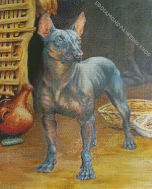 Mexico Xolo Dog Diamond Paintings