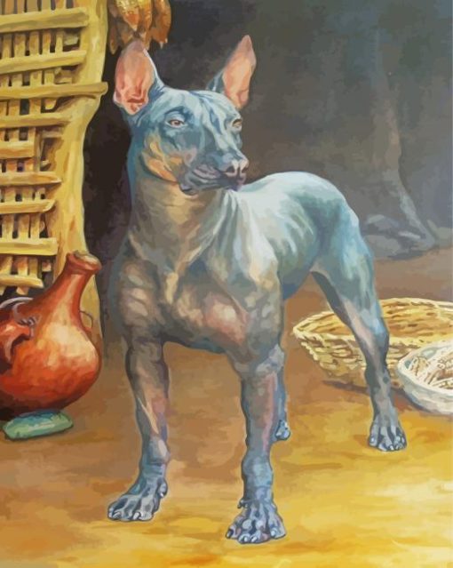 Mexico Xolo Dog Diamond Paintings