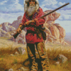 Mountain Frontiersman Art Diamond Paintings