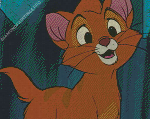 Oliver From Oliver And Company Diamond Paintings