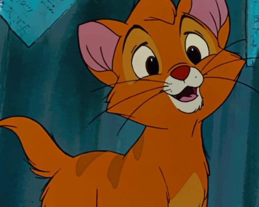 Oliver From Oliver And Company Diamond Paintings