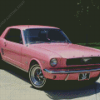 Pink 1966 Mustang Diamond Paintings