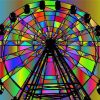 Rainbow Circus Wheel Diamond Paintings