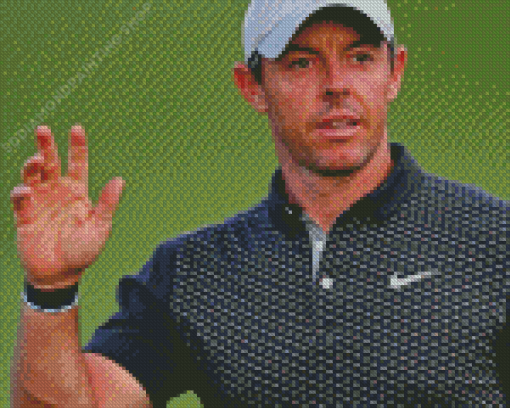 Rory Mcilroy Golfer Diamond Paintings