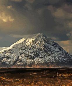 Snowy Munro Mountain Diamond Paintings