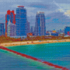 South Beach Miami Diamond Paintings