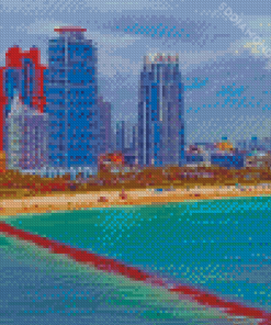 South Beach Miami Diamond Paintings