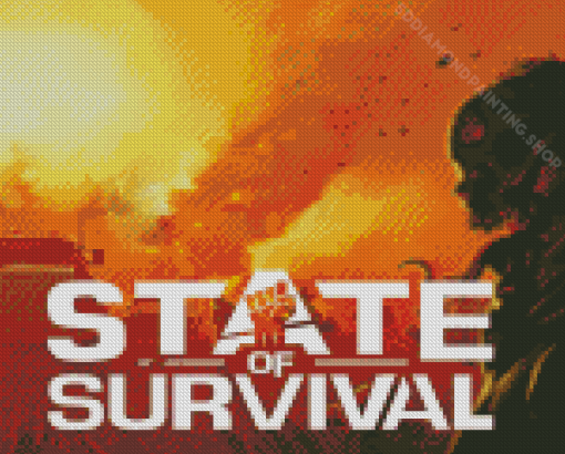 State Of Survival Poster Diamond Paintings