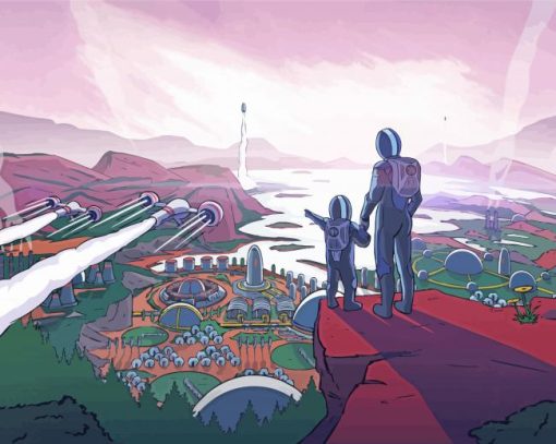 Surviving Mars Diamond Paintings