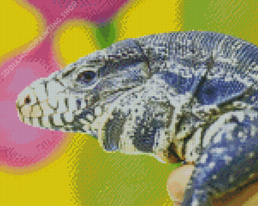 Tegu Lizard Reptile Diamond Paintings