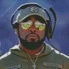 The Coach Mike Tomlin Diamond Paintings