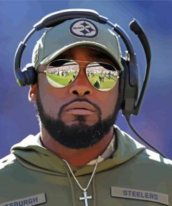 The Coach Mike Tomlin Diamond Paintings