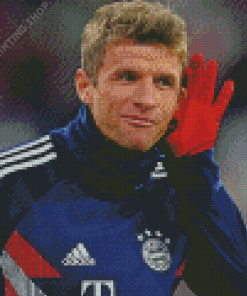 Thomas Muller Player Diamond Paintings