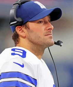 Tony Romo American Football Player Diamond Paintings