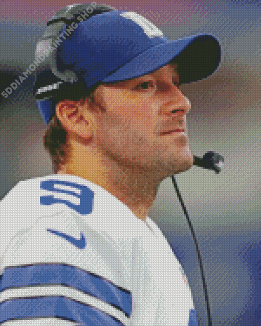 Tony Romo American Football Player Diamond Paintings