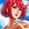 Xenoblade Pyra Anime Art Diamond Paintings