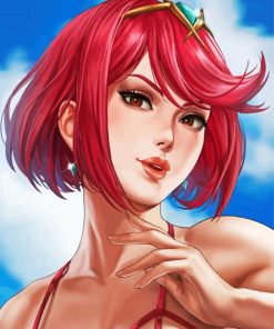 Xenoblade Pyra Anime Art Diamond Paintings