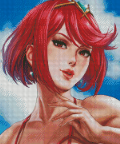 Xenoblade Pyra Anime Art Diamond Paintings