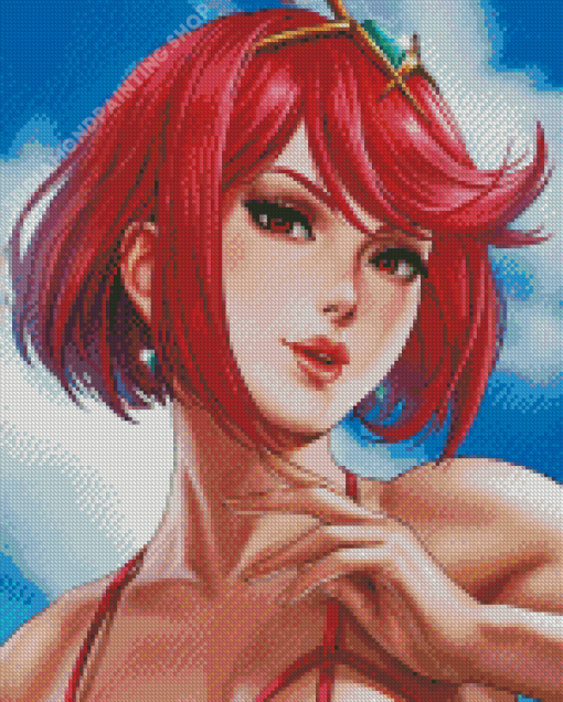 Xenoblade Pyra Anime Art Diamond Paintings