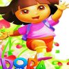 Animated Movie Dora The Explorer Diamond Painting