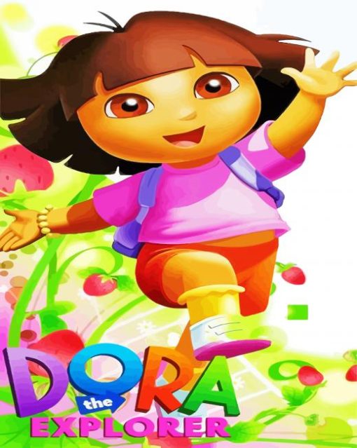 Animated Movie Dora The Explorer Diamond Painting