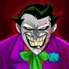 Animated Joker Art Diamond Paintings