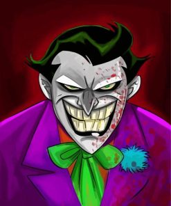 Animated Joker Art Diamond Paintings