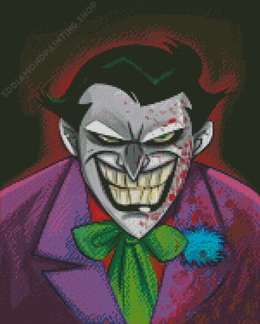 Animated Joker Art Diamond Paintings