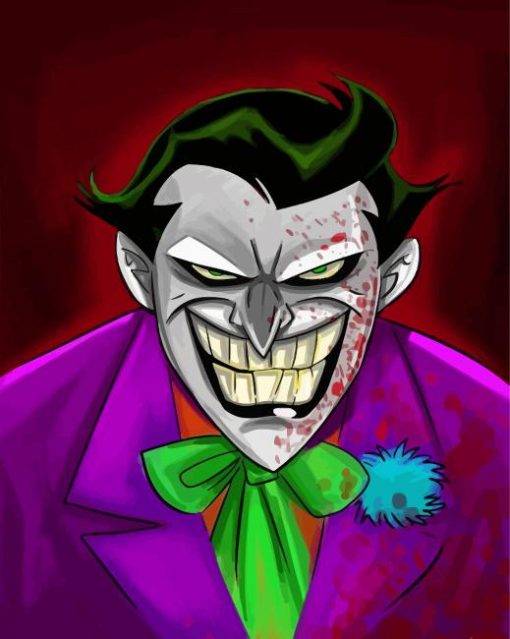 Animated Joker Art Diamond Paintings