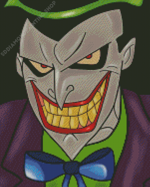 Animated Joker Smiling Diamond Paintings