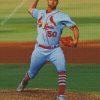 Baseballer Adam Wainwright Diamond Paintings