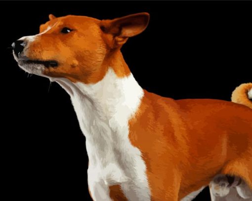 Basenji Dog Diamond Paintings