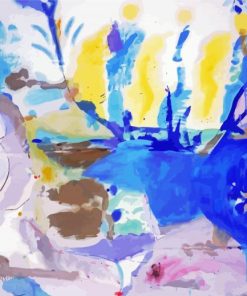 Basque Beach By Helen Frankenthaler Diamond Paintings