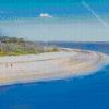 Beautiful View Of St Simons Island Beach Diamond Paintings