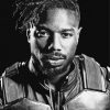 Black And White Killmonger Diamond Paintings