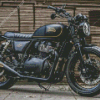 Black Royal Enfield Interceptor Diamond Painting