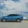 Blue Kia Sorento Diamond Paintings