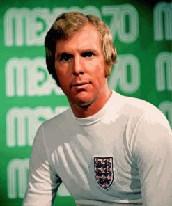 Bobby Moore Football Player Diamond Painting