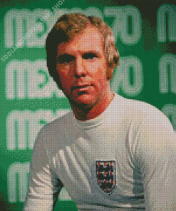 Bobby Moore Football Player Diamond Painting