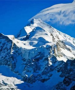 Bolivia Huayna Potosi Mountain Diamond Painting