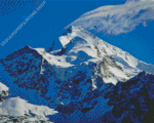 Bolivia Huayna Potosi Mountain Diamond Painting