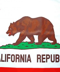 California Flag Diamond Painting