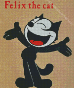 Cartoon Felix The Cat Diamond Painting