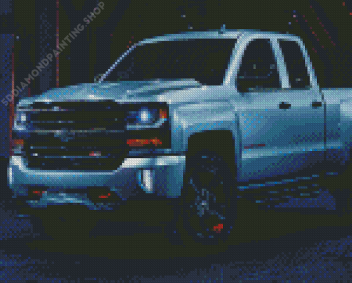 Chevy Z71 Diamond Paintings