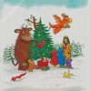 Christmas Gruffalo Diamond Painting