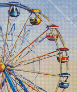 Circus Wheel Art Diamond Painting