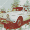 Classic Renault Car Art Diamond Painting