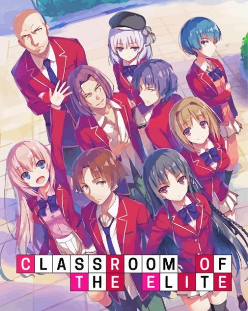 Classroom Of The Elite Anime Poster Diamond Painting